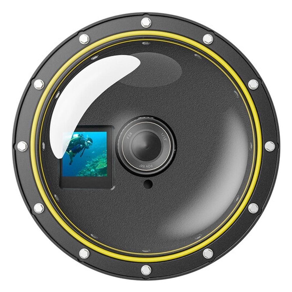 Telesin Wasserdichte Kuppel für DJI Osmo Action 3/4