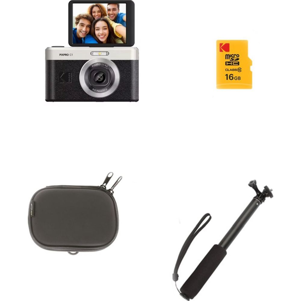 Kodak Pixpro C1 schwarz KIT