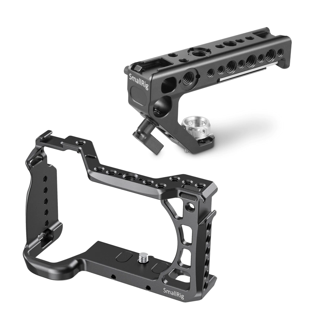 SmallRig Cage & Arri Locating Handle Kit for Sony Alpha 6600