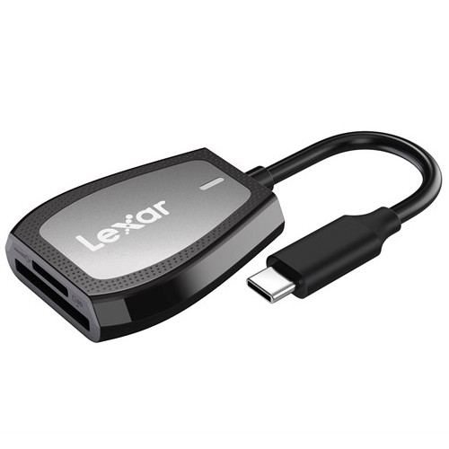 Lexar Professional USB-C-Lesegerät mit zwei Steckplätzen
