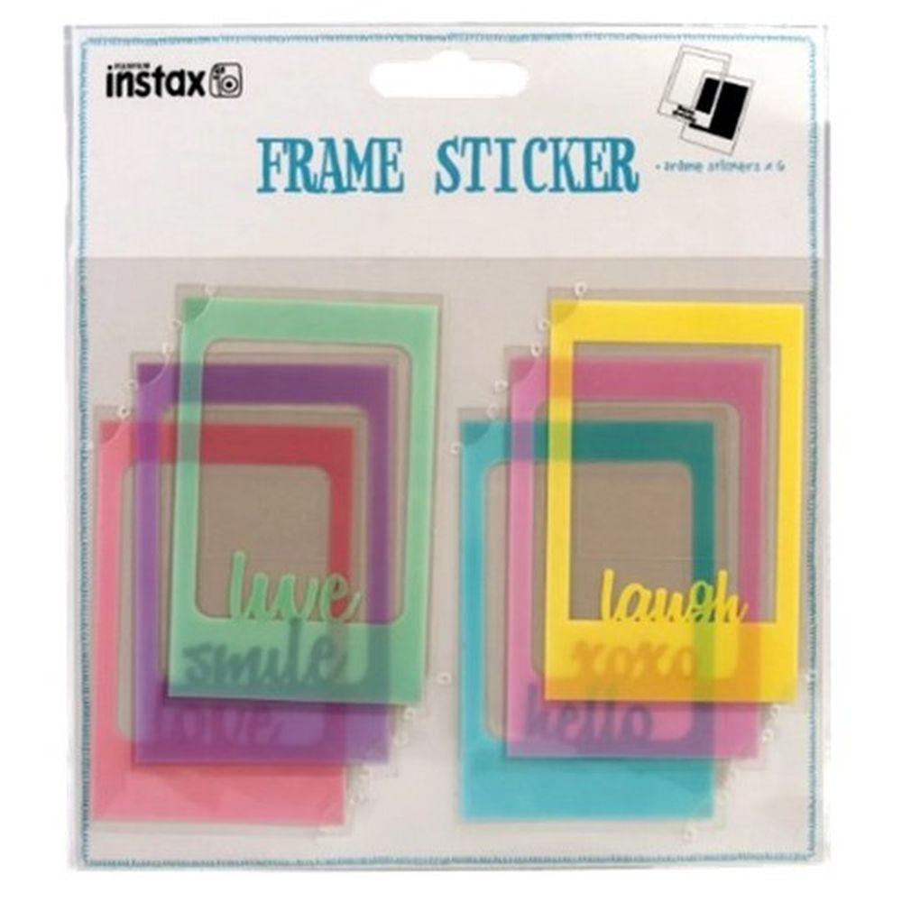 Autocollant de cadre Fujifilm WPS - Légendes