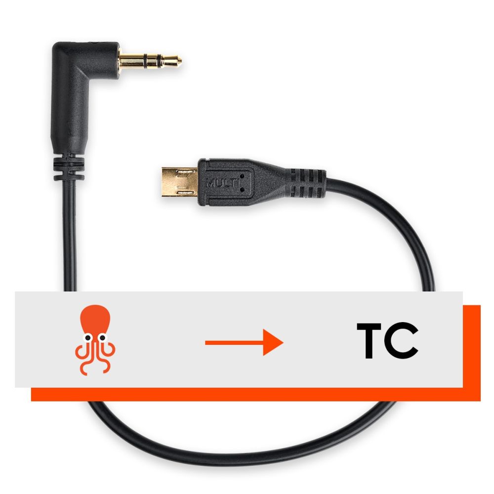 Tentakel auf Micro-USB für Sony FX3/FX30 Timecode-Kabel