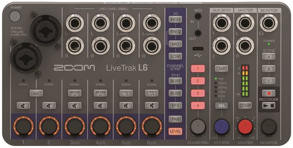 Zoom L-6 LiveTrak
