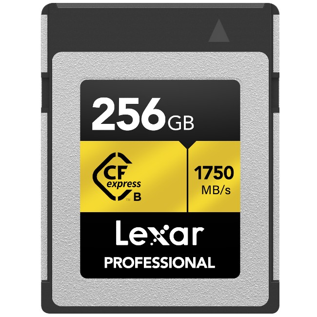 Lexar CFexpress PRO Typ B Gold Serie 256GB - R1750/W1500MB/s