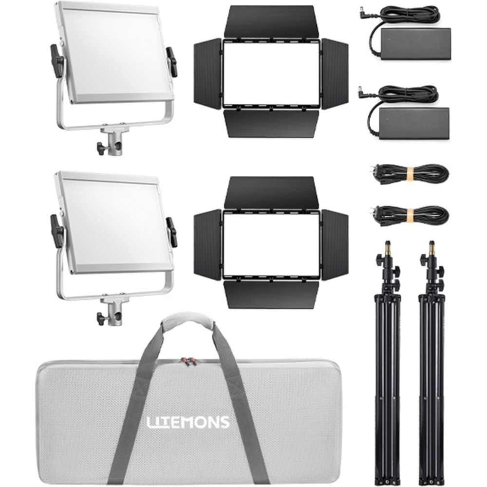 Godox Litemons LP1200Bi Bi-Color-LED-Lichtpanel, 2er-Set