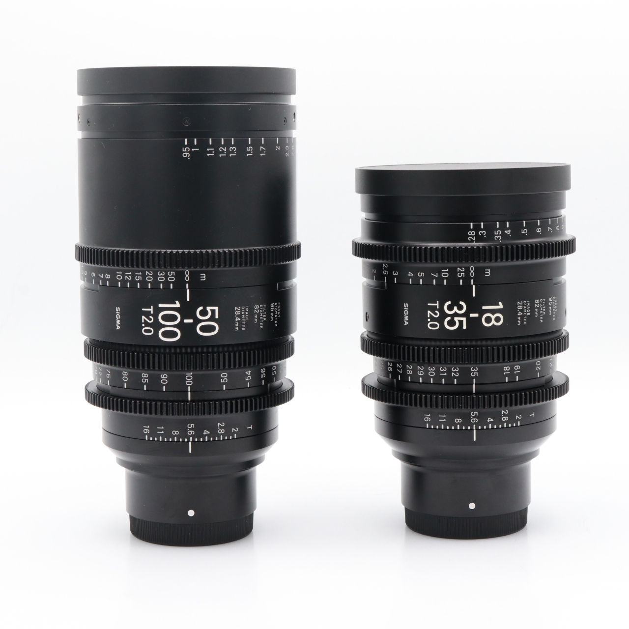 Sigma 18-35mm T2 + 50-100mm T2 Sony FE (Metric) + Sigma PMC-001 Gebrauchtware