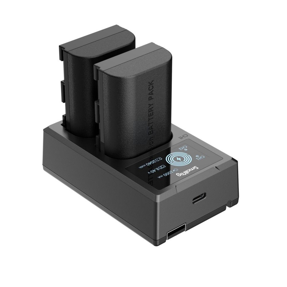 SmallRig LP-E6NH Kamera-Akku- und Ladegerät-Kit 3821