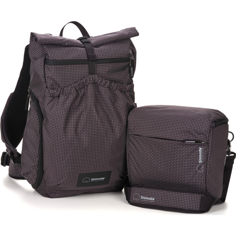 Shimoda Rucksack Side lite 22 Women's Starter Kit - schwarz/weiß - 520-373