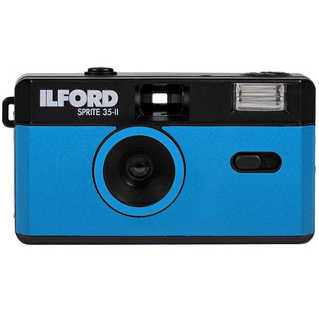 ILFORD Kamera Sprite 35-II Schwarz & Blau