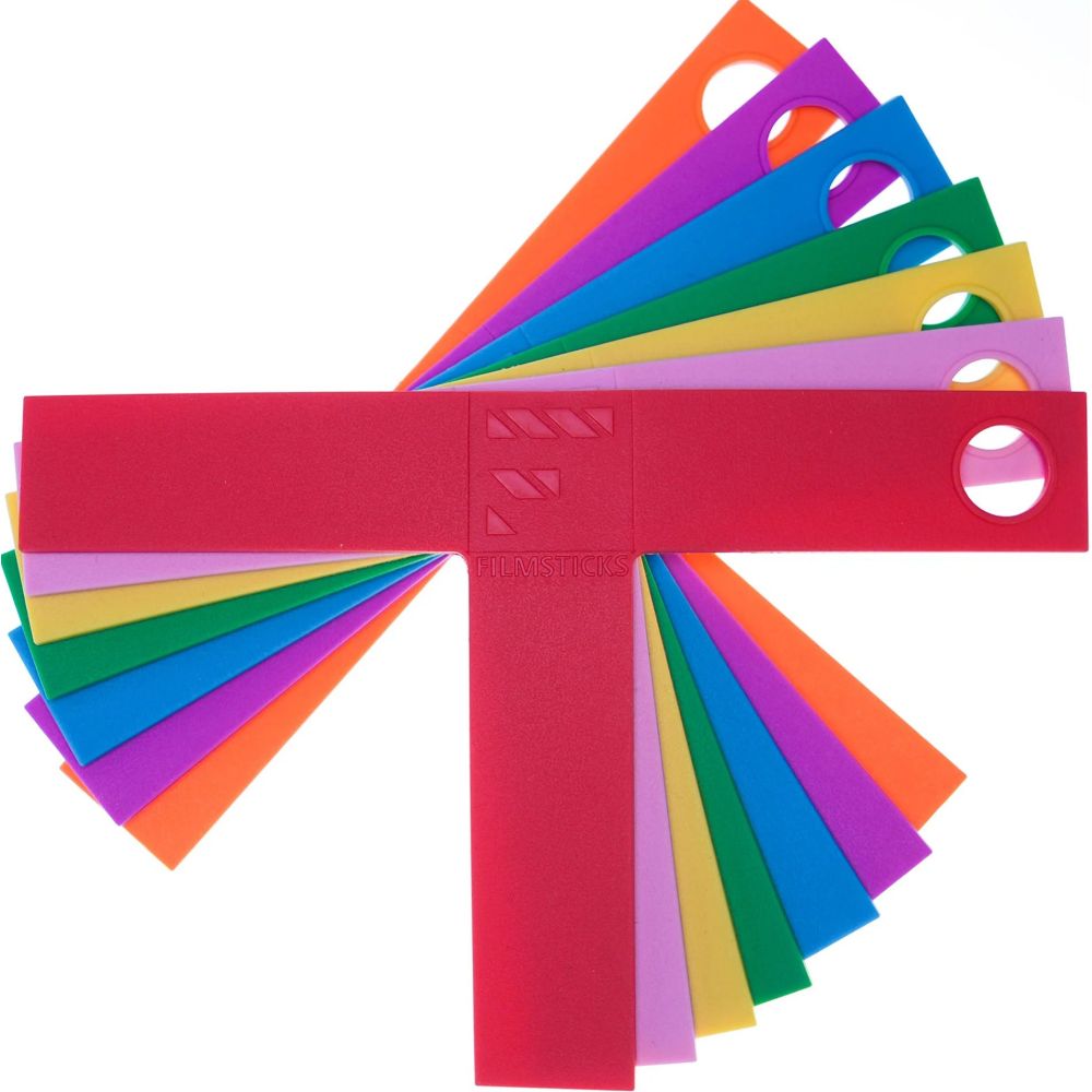 Filmsticks T-Marker Kit mit 7 farbigen T-Markern