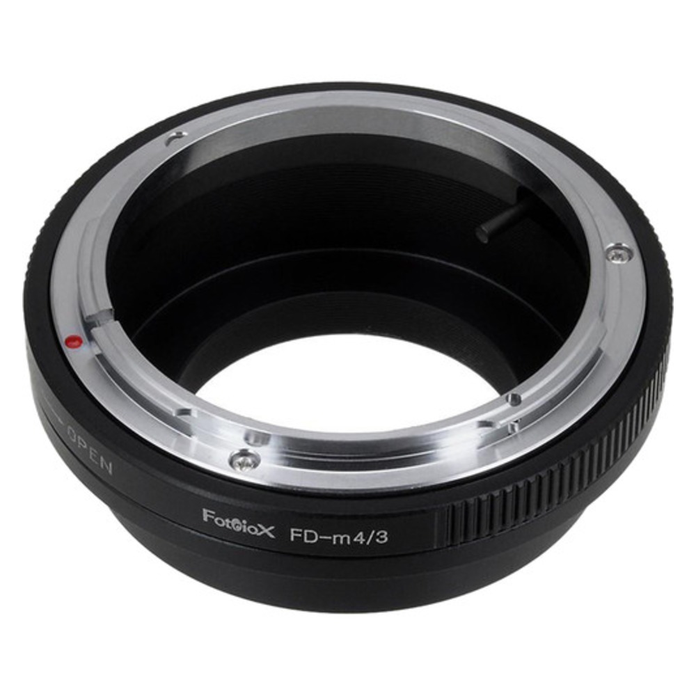 Fotodiox Lens Mount Adapter - Canon FD & FL 35-mm-Spiegelreflexobjektiv auf Micro Four Thirds Mount (mit integriertem Blendenregler) (FD-MFT)