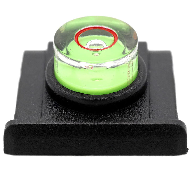 Caruba Blitzschuhabdeckung mit Wasserwaage Canon