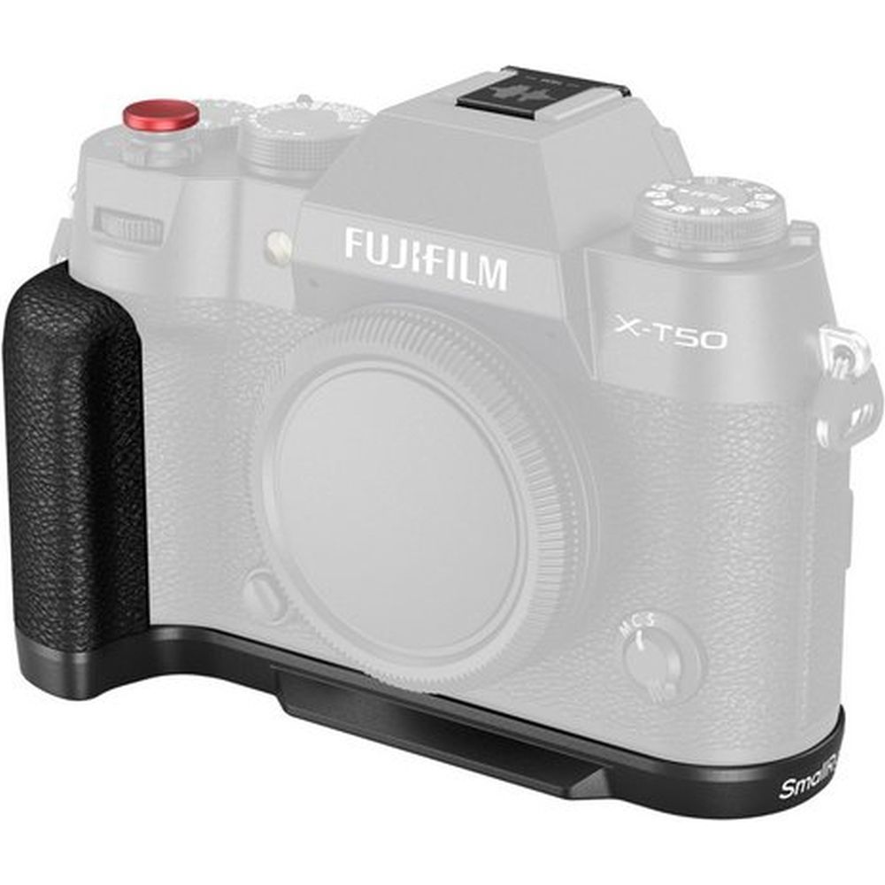 SmallRig 4783C Silikon-L-Griff für Fujifilm X-T50 (schwarz)