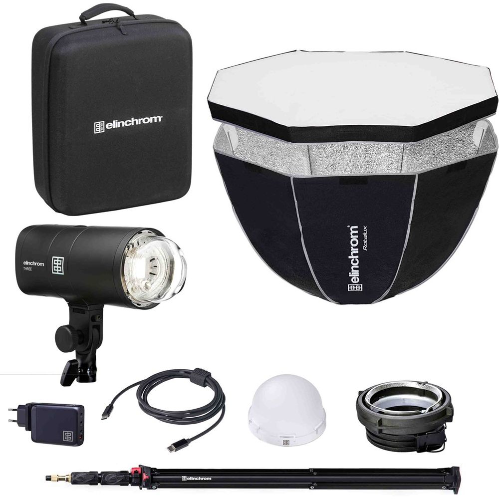 Elinchrom THREE OnLocation Wedding Kit Softbox
