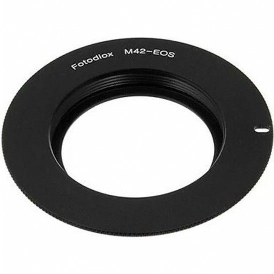 Fotodiox Lens Mount Adapter - M42 Typ 2 SLR-Objektiv mit Schraubbefestigung an Canon EOS (EF, EF-S) Mount SLR-Kameragehäuse
