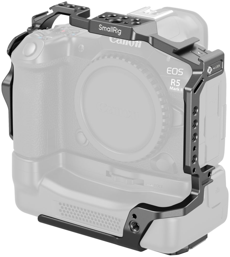 SmallRig 5092 Käfig für Canon EOS R5 Mark II mit Kühllüfter CF-R20EP