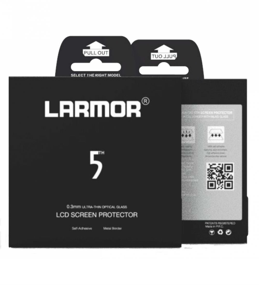 Larmor V screenprotector Canon 7DM2/ 6DM2/ 77/ 70/ 80/ 90/ 650/ 700/ 750/ 760/ 800D Screen + Shade