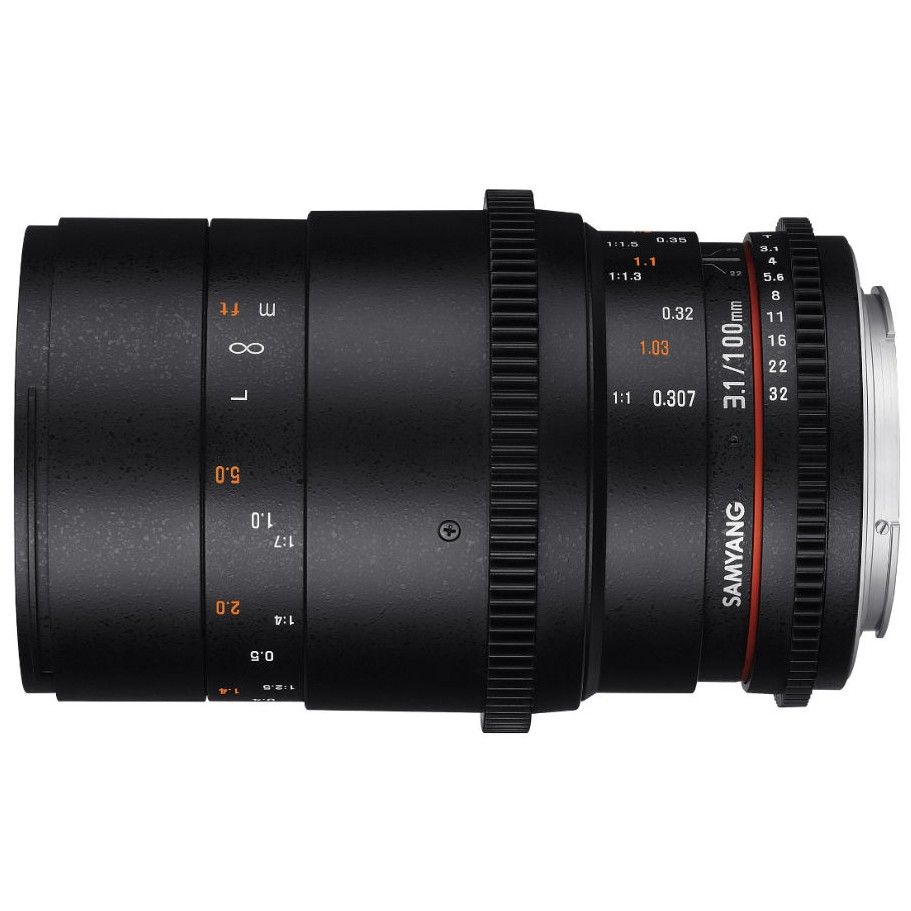 Samyang 100mm T3.1 VDSLR Macro Canon OUTLET