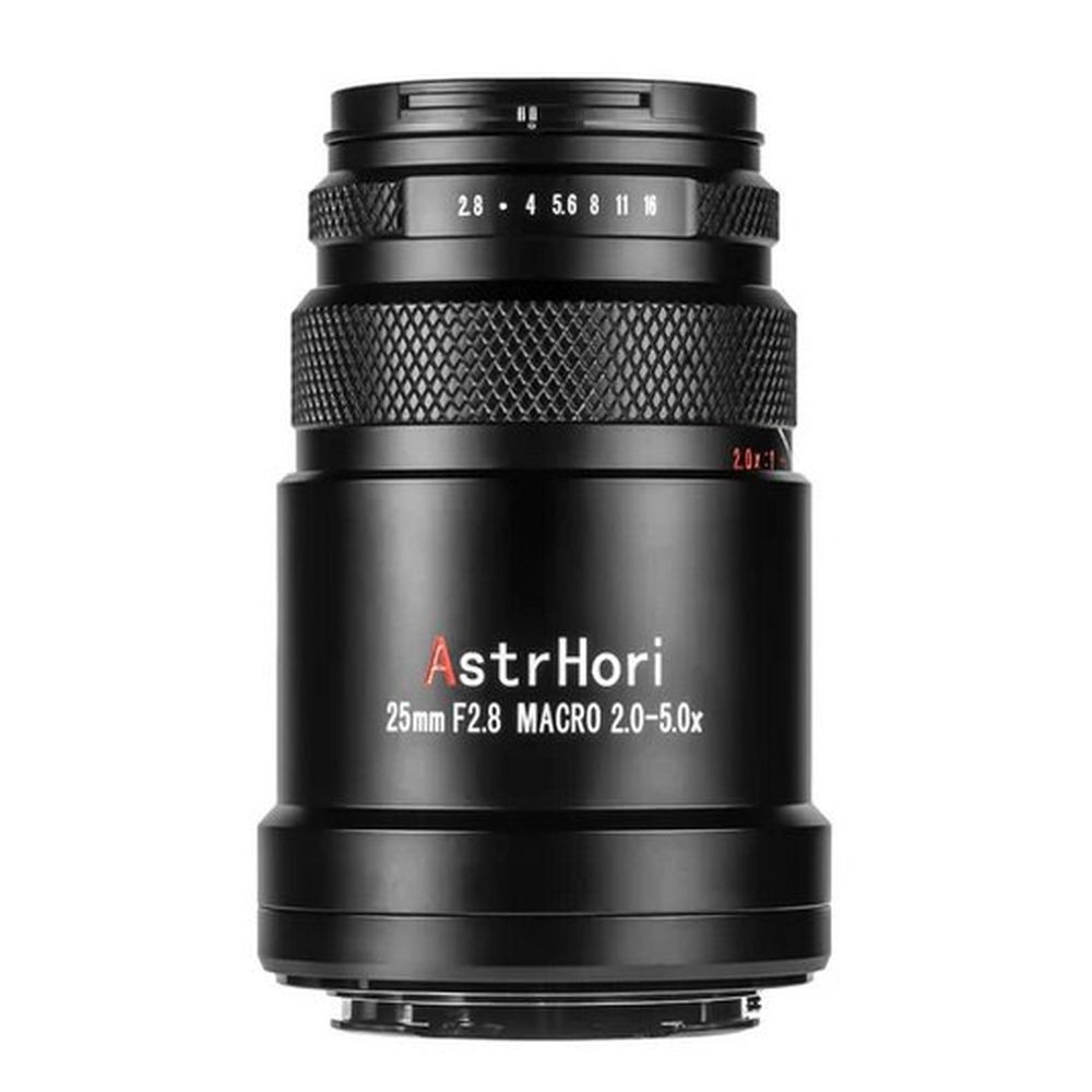Astrhori 25mm F2.8-16 Leica / Panasonic / Sigma L schwarz (Vollformat)