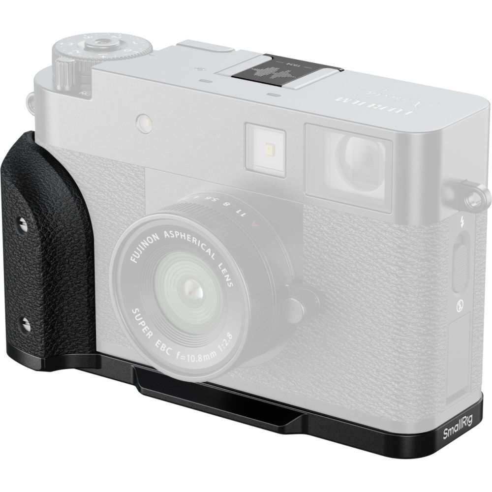 SmallRig 5332 L-förmige Montageplatte mit Silikongriff für FUJIFILM X halb, schwarz