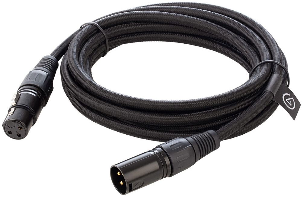 Elgato XLR Mikrofonkabel, 300 cm, schwarz