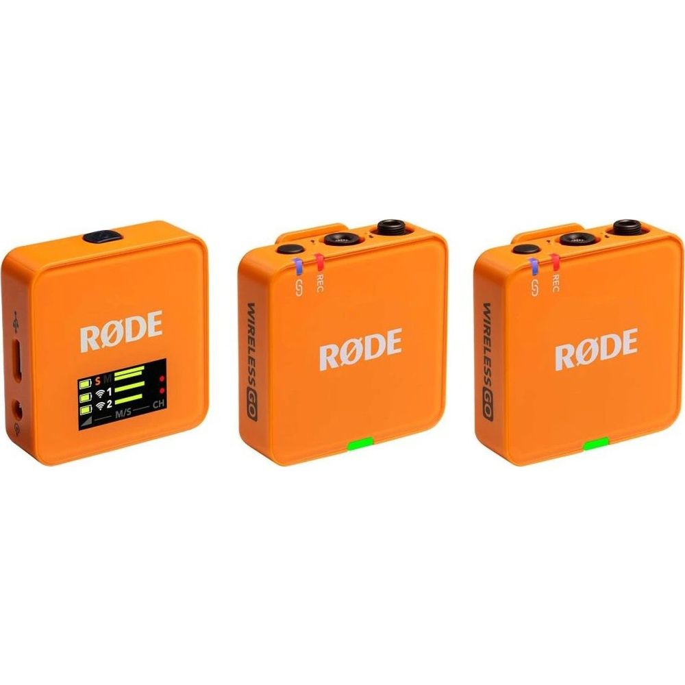 Red Wireless Go III orange