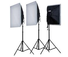 Falcon Eyes Continu Lichtset LH-ESB5050K3 3x55W