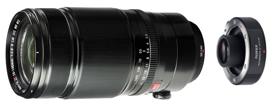 Fujinon XF 50-140mm F2.8 + XF1.4 Telekonverter