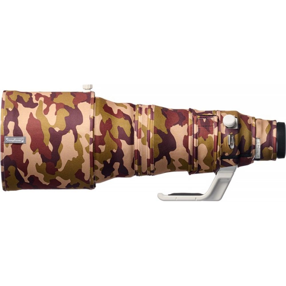 easyCover Objektivabdeckung Eiche für Canon RF 400mm F/2.8L IS USM Braune Tarnung