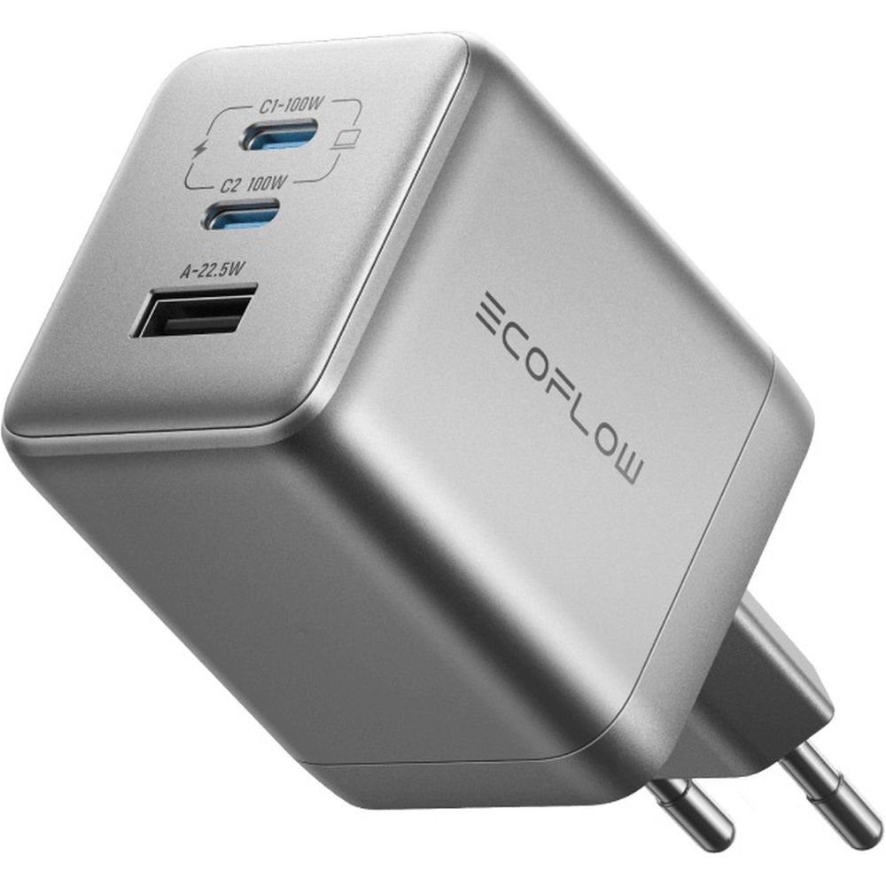 EcoFlow RAPID Pro Ladegerät 100 W mit GaN (3 Anschlüsse)
