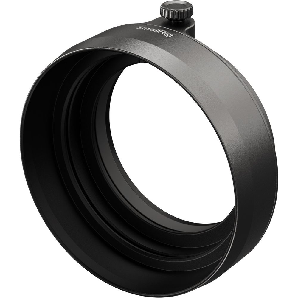 SmallRig 5709 Gegenlichtblende für Fujifilm X halb, Anthrazitsilber