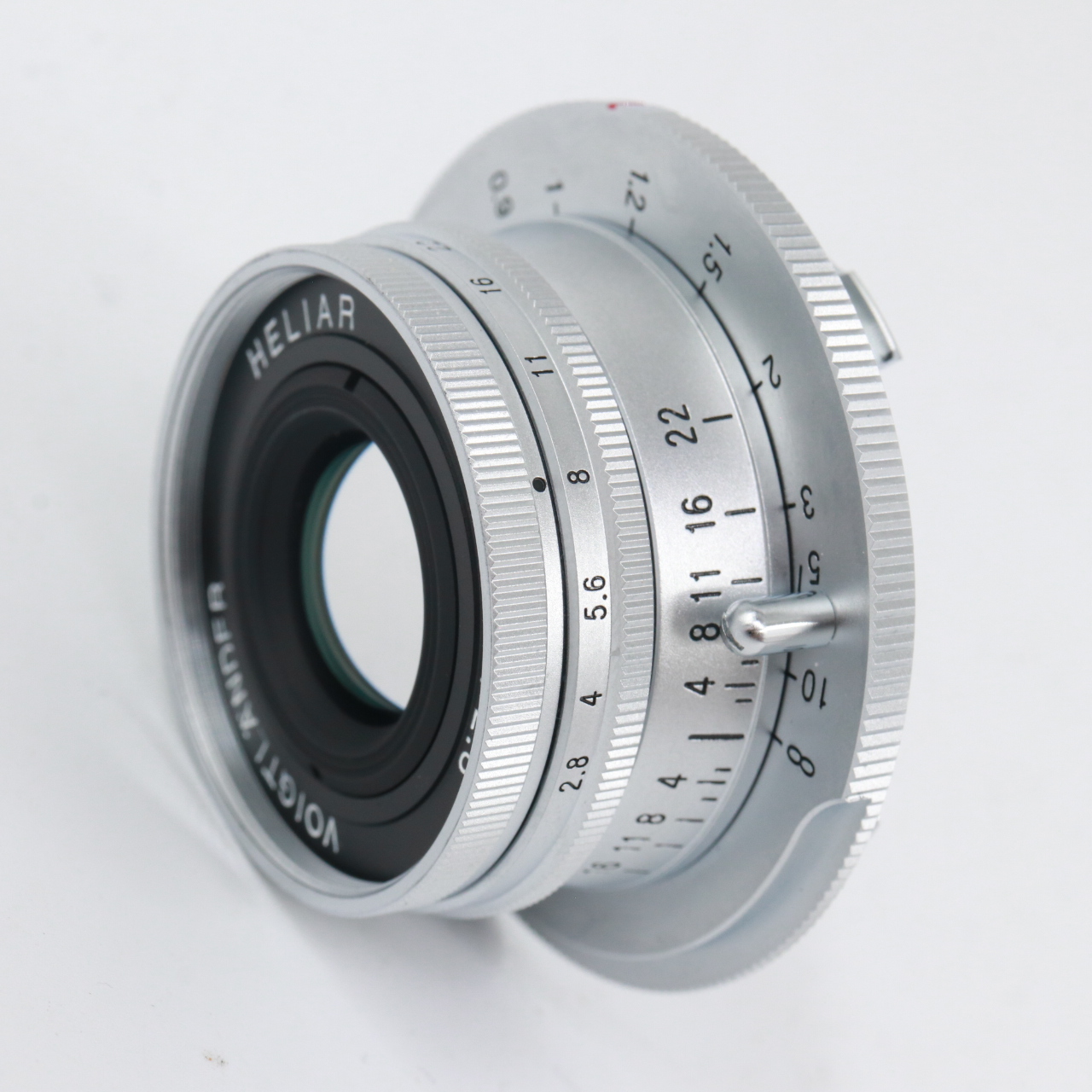 Voigtländer Heliar 40mm f/2.8 ASPH Leica M Silber Gebrauchtware