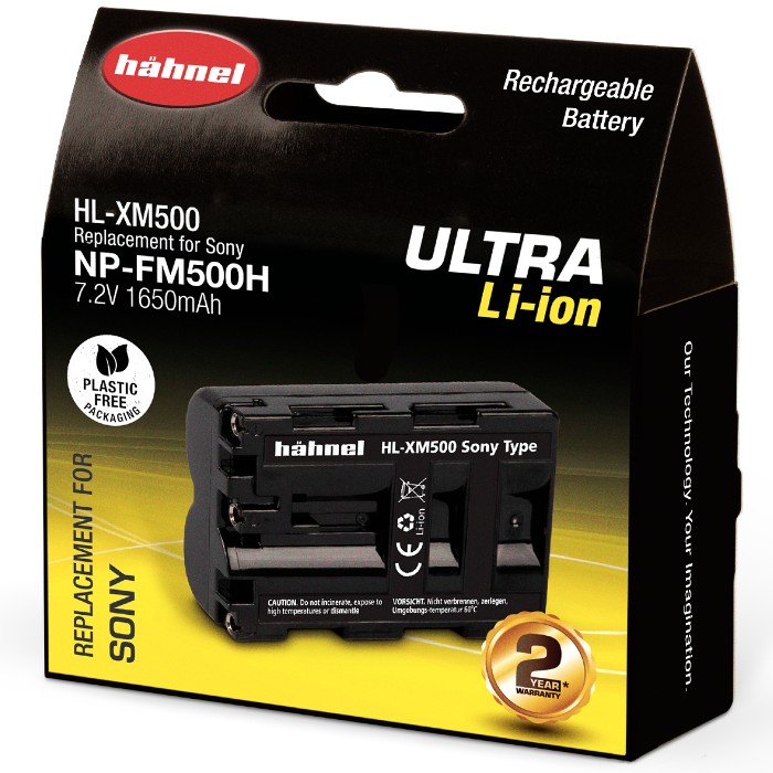 Hahnel HL-XM500 Ultra - Sony NP-FM500H