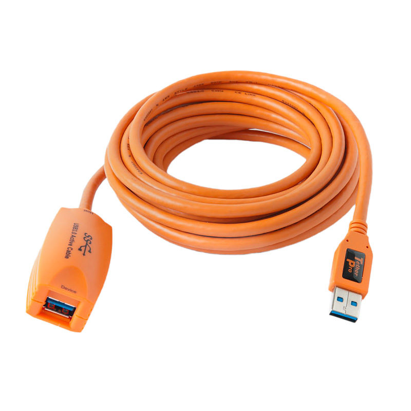 Tether Tools TetherPro USB 3.0 Aktives Verlängerungskabel 5 m Orange