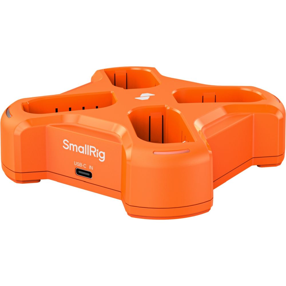 SmallRig 5748 Vierkanal-Kamera-Akkuladegerät für DMW-BLK22