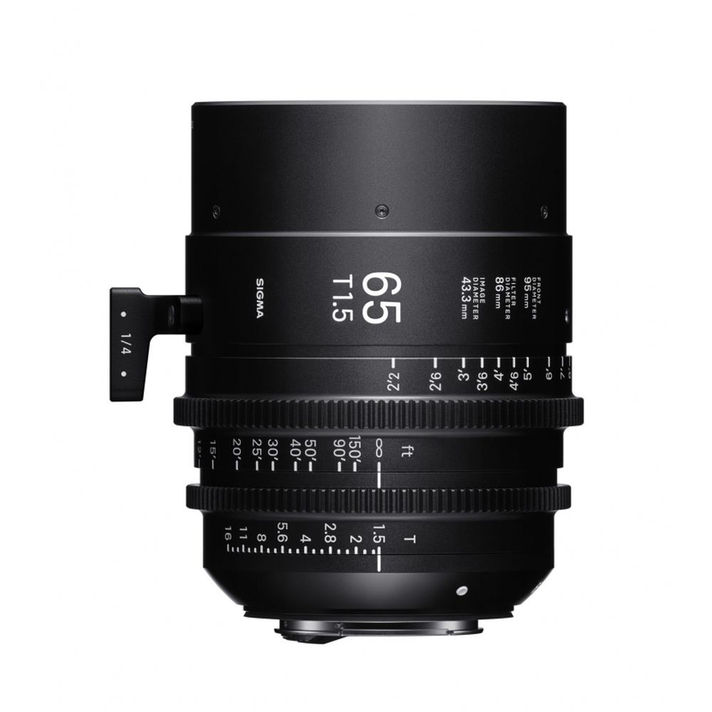 Sigma 65mm T1.5 FF FL F/VE (Metrisch) Sony FE Metrisch, voll leuchtend