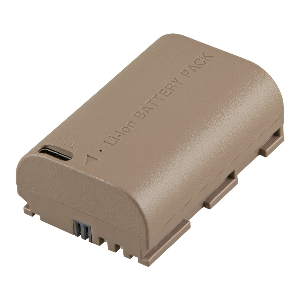 Jupio Canon LP-E6NH Ultra C 2400mAh Akku mit USB-C Eingang