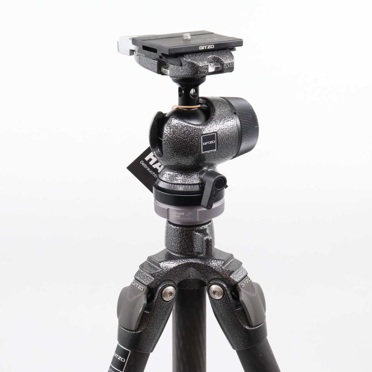 Gitzo GT2542 Mountaineer Series 2 4-Sect. + GH2720QR Vloeistofkop Serie2 Gebrauchtware