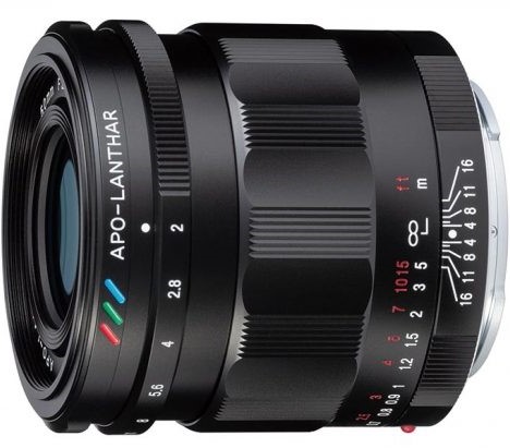 Voigtländer APO-LANTHAR 50 mm F/2.0 ASPH Sony E-Bajonett Schwarz