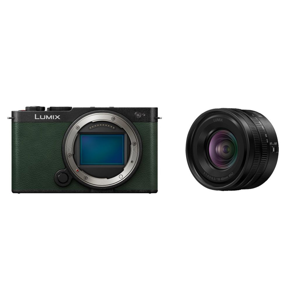 Panasonic Lumix S9 Dark Olive + Lumix S 18-40mm F/4.5-6.3