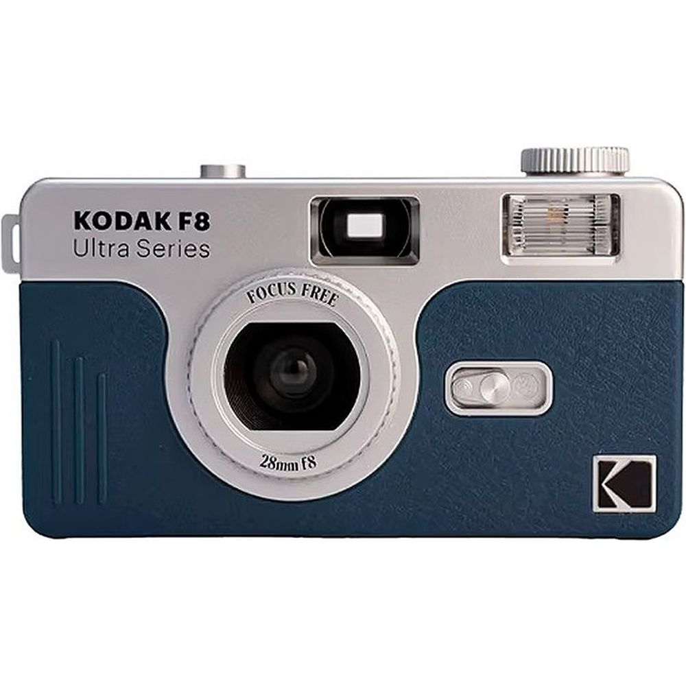 Kodak 35mm Analoge Wiederverwendbare Fotokamera f/8 blau