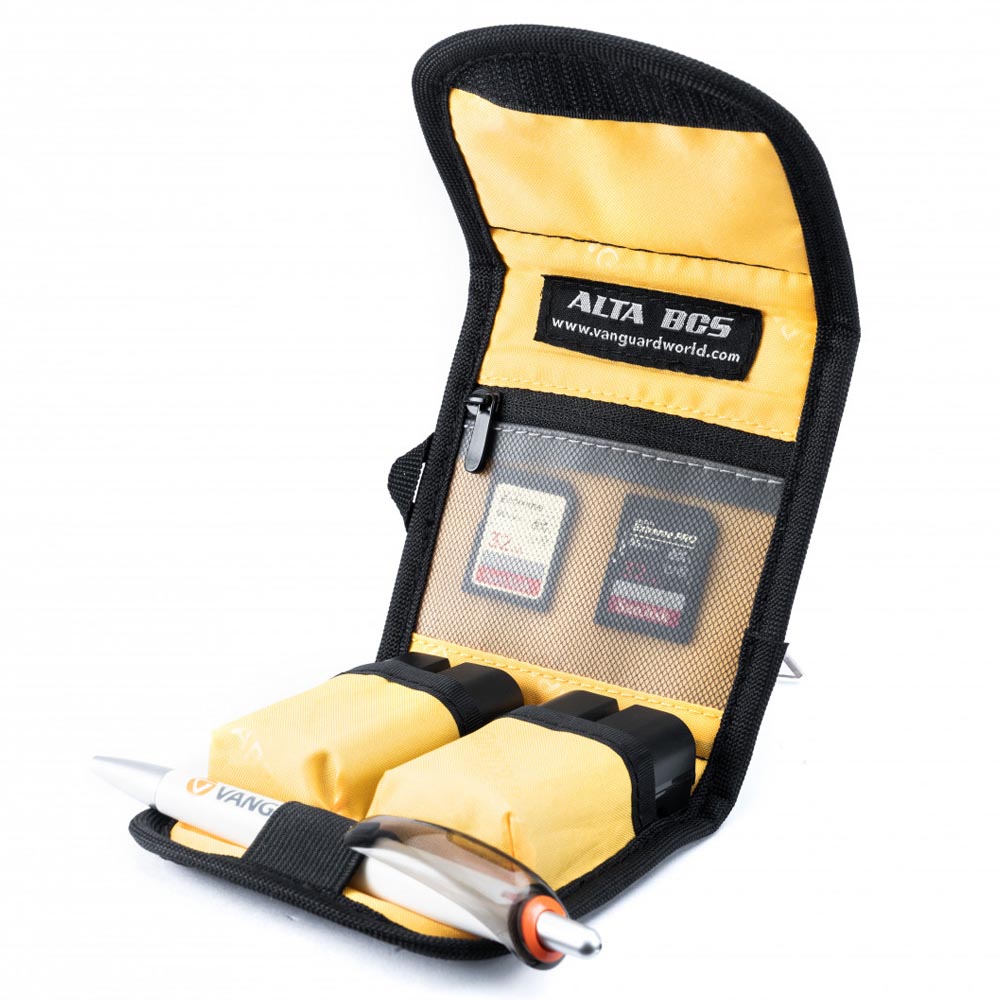 Vanguard Alta BCS Tasche für Zubehör Akku/Objektivkappe/Clean/Sdcard
