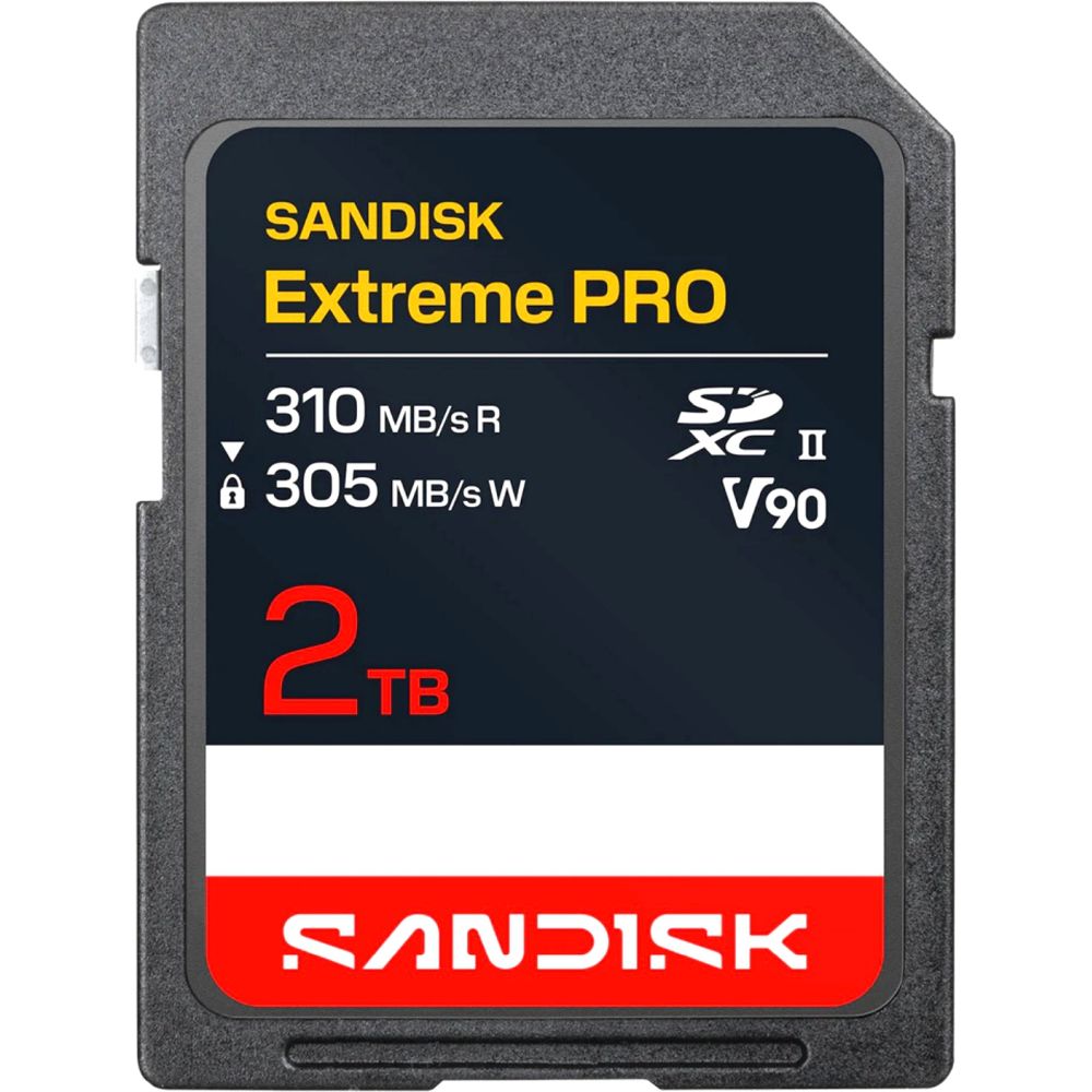 SanDisk Extreme PRO 2 TB SDXC 310MB/s UHS-II V90
