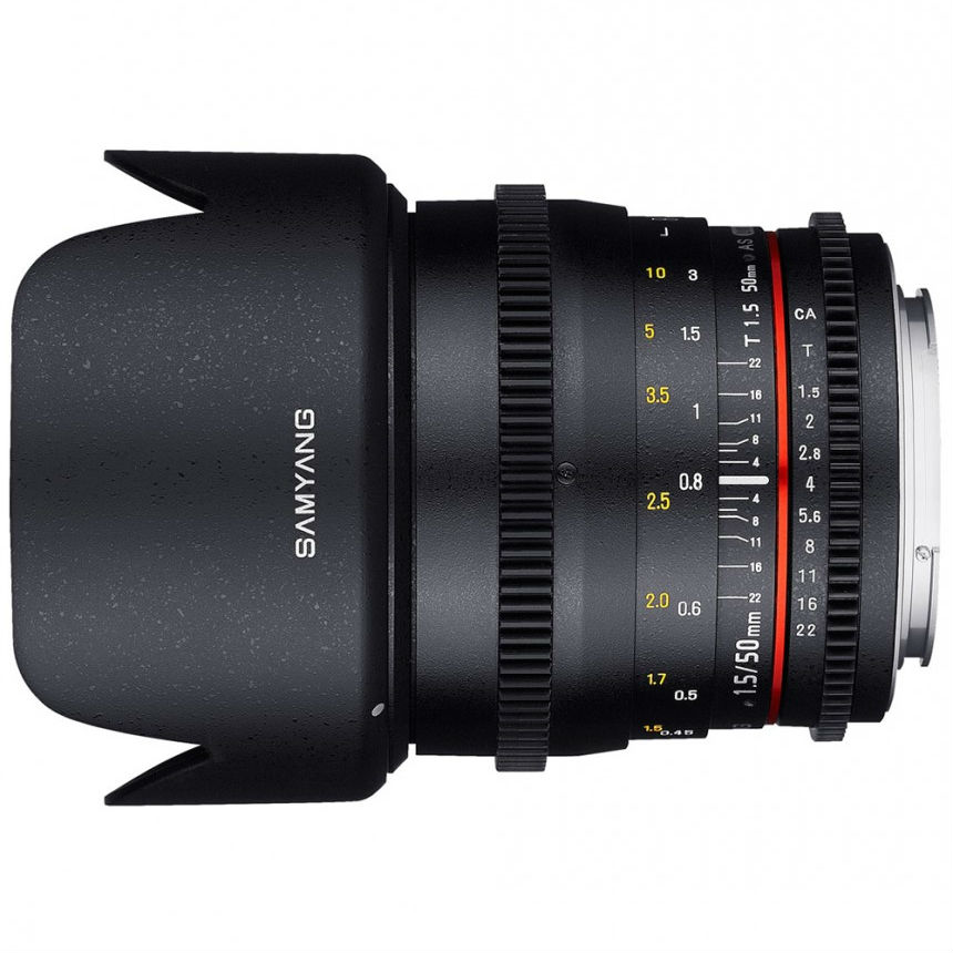 Samyang 50mm T1.5 AS UMC VDSLR Canon M