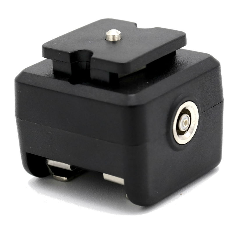 Caruba hotshoe adapter - (middencontact naar X-Contact)