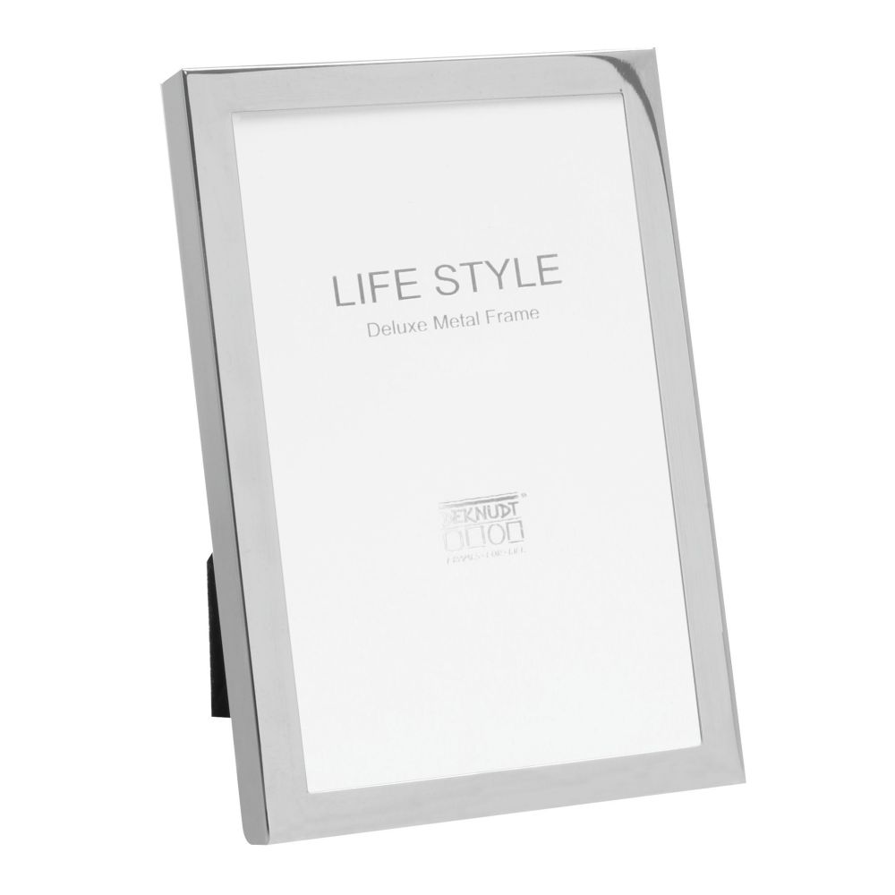 Deknudt Schmaler silberner Metall-Fotorahmen 13x18 S57MH1