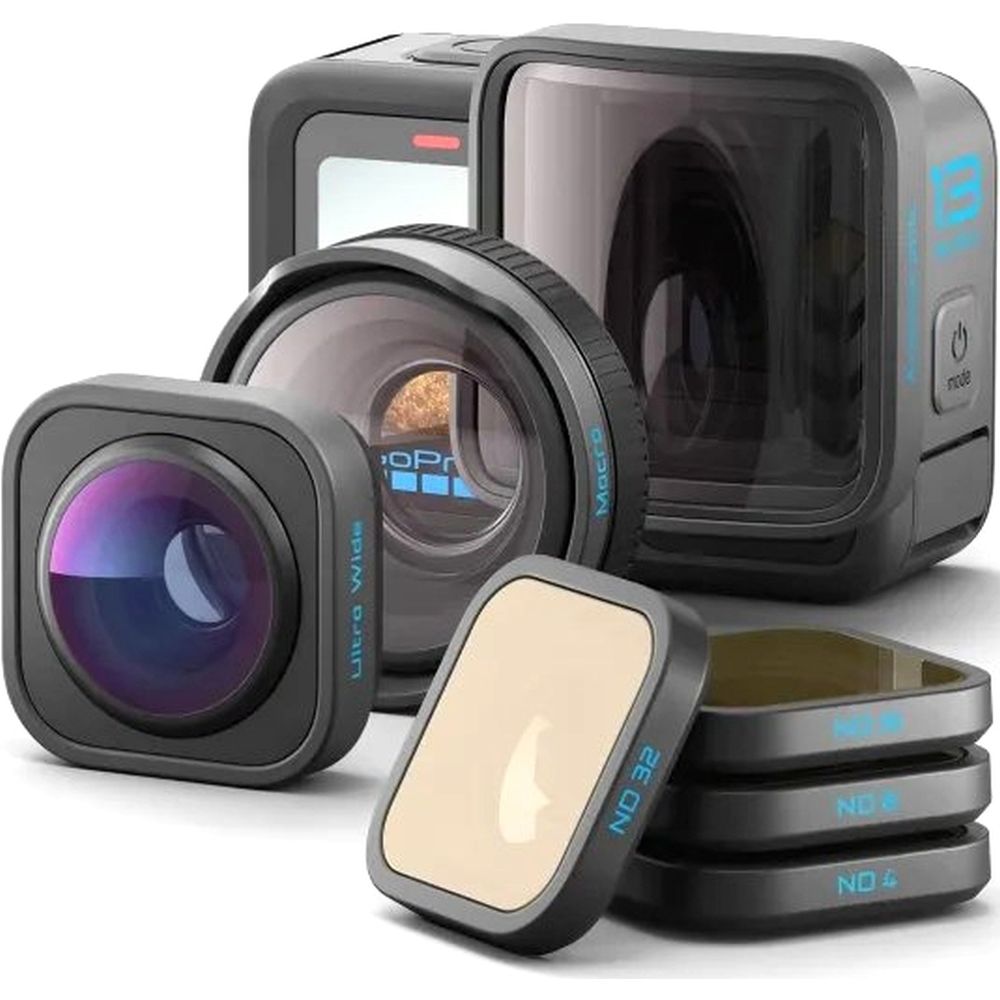 GoPro HERO13 Schwarz + Objektiv-Kollektion