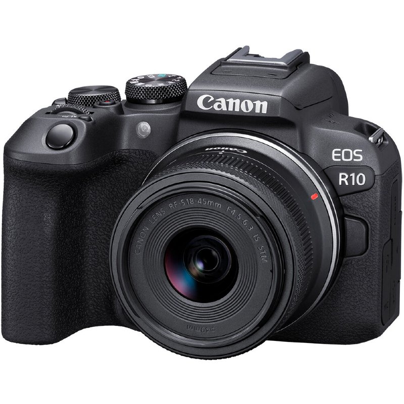 Canon EOS R10 Gehäuse und Canon RF-S 18-45mm F/4.5-6.3 IS STM