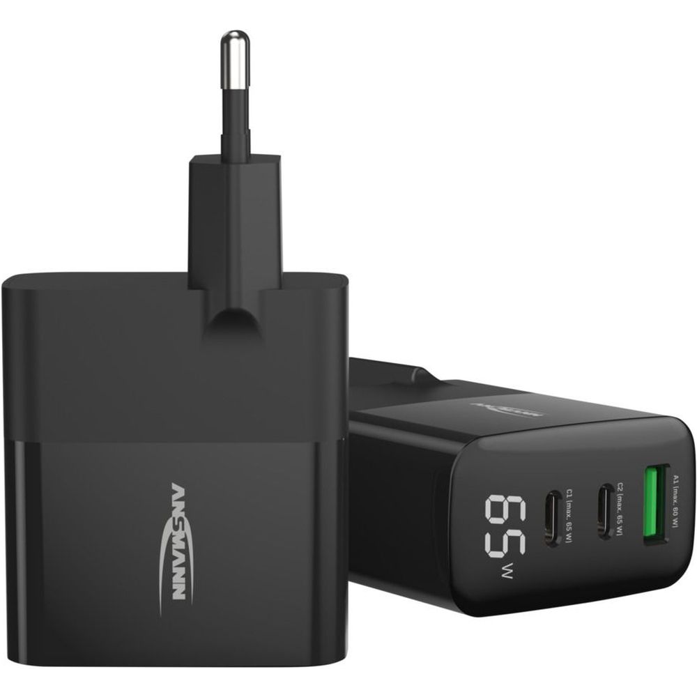 Ansmann HC365PD Ladegerät 65W mit Display