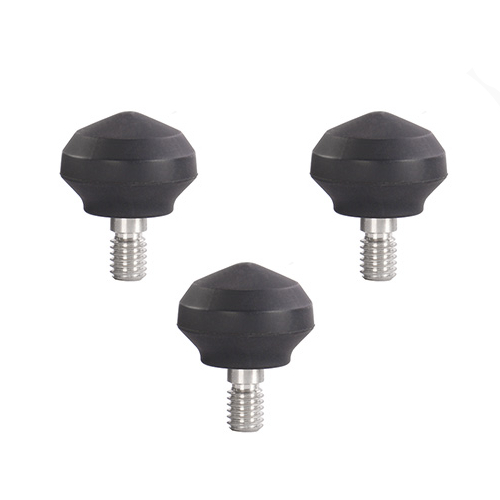 Leofoto 19 mm Ersatz-Gummifüße für Stative, 3 Stück